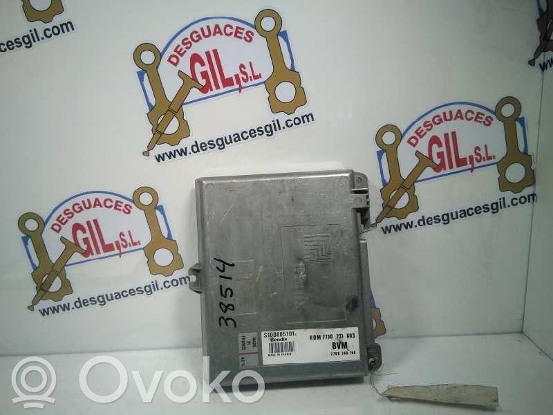 Engine control unit/module   7700740150,38514