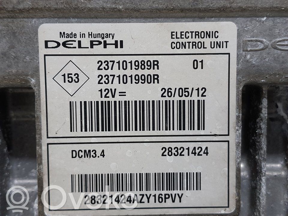 Renault Clio III Unitate/modul de control motor 