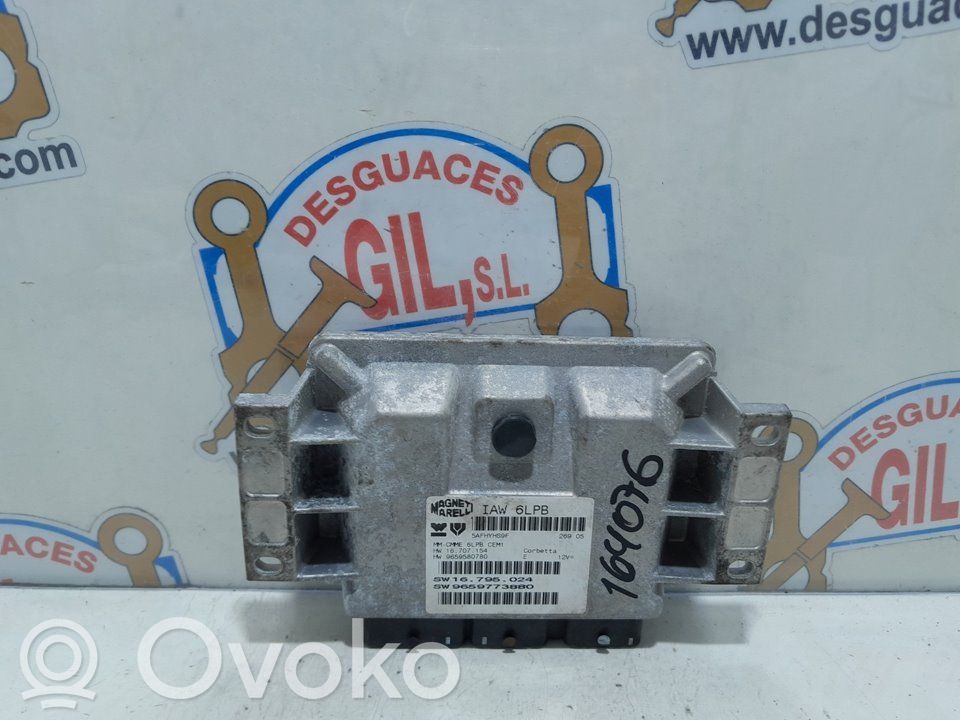 Engine control unit/module   SW9659773880,164076