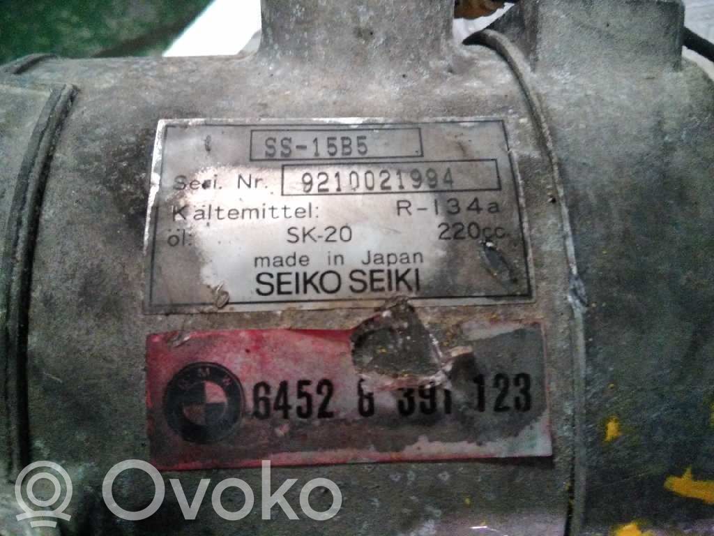 Air conditioning (A/C) compressor (pump)   SS15B5,S641
