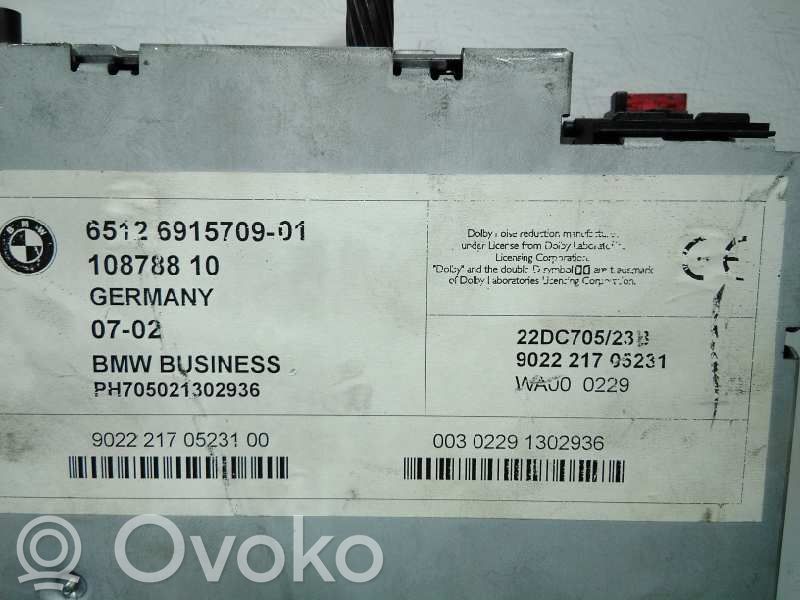 BMW 3 E46 Unitate principală radio/CD/DVD/GPS 