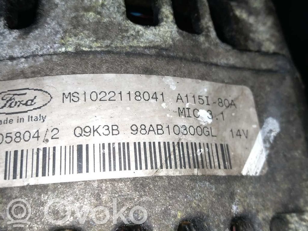 Ford Focus Alternator 