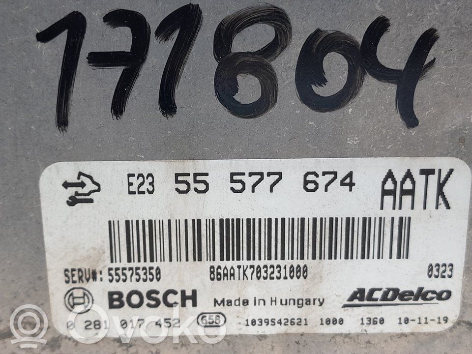 Engine control unit/module   E2355577674,171804