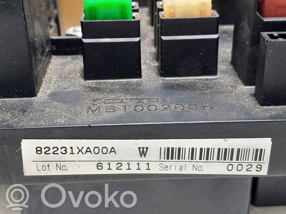 Subaru Tribeca Fuse module 