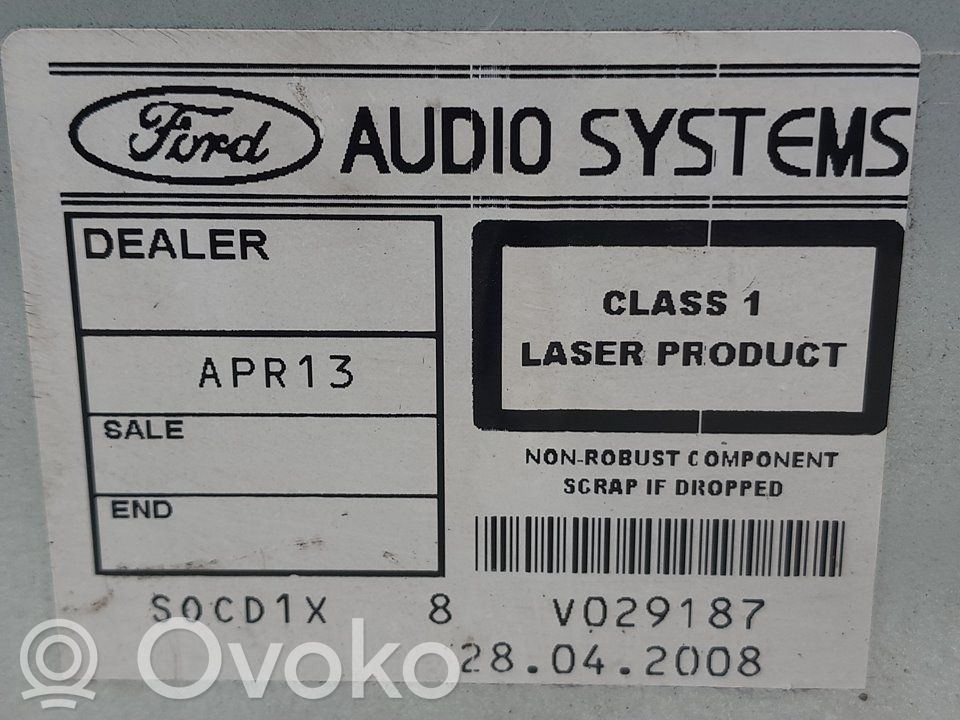 Ford Focus Unidad delantera de radio/CD/DVD/GPS 