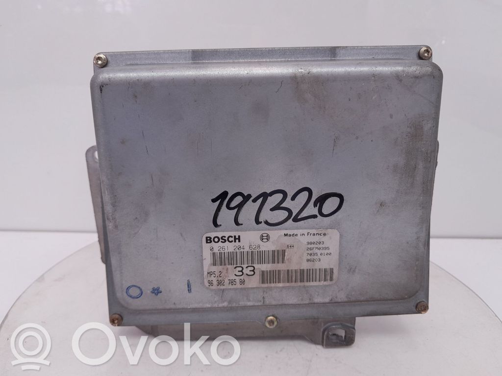 Engine control unit/module   9630278580,191320
