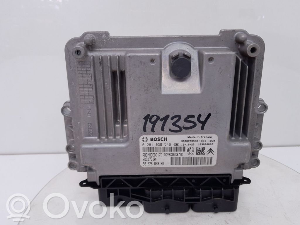 Peugeot Partner Sterownik / Moduł ECU 