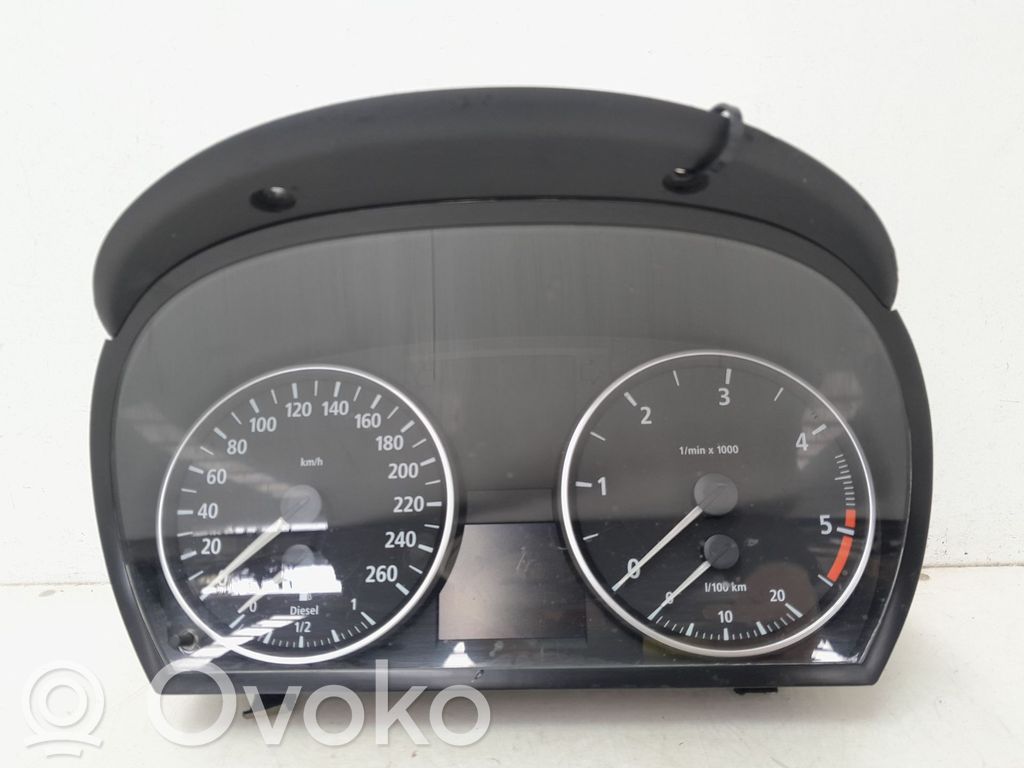 BMW 3 E90 E91 Licznik / Prędkościomierz 