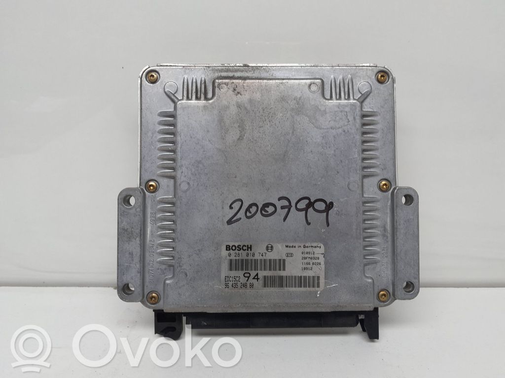 Peugeot 307 Sterownik / Moduł ECU 