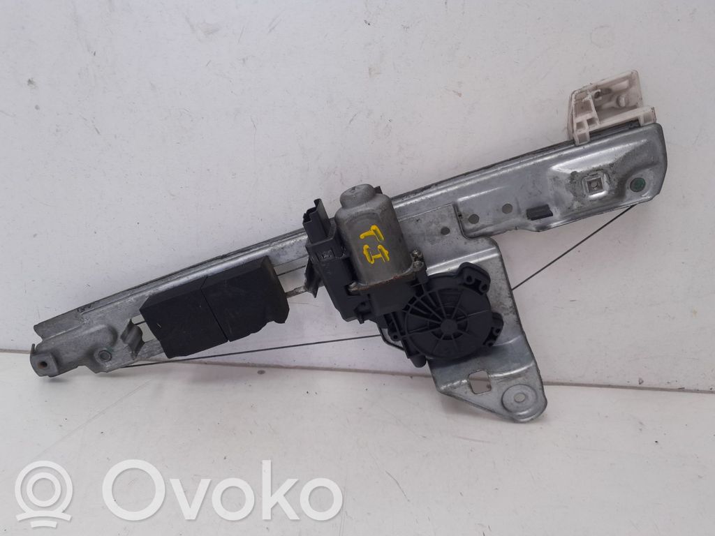 Renault Megane II Rear door manual window regulator 