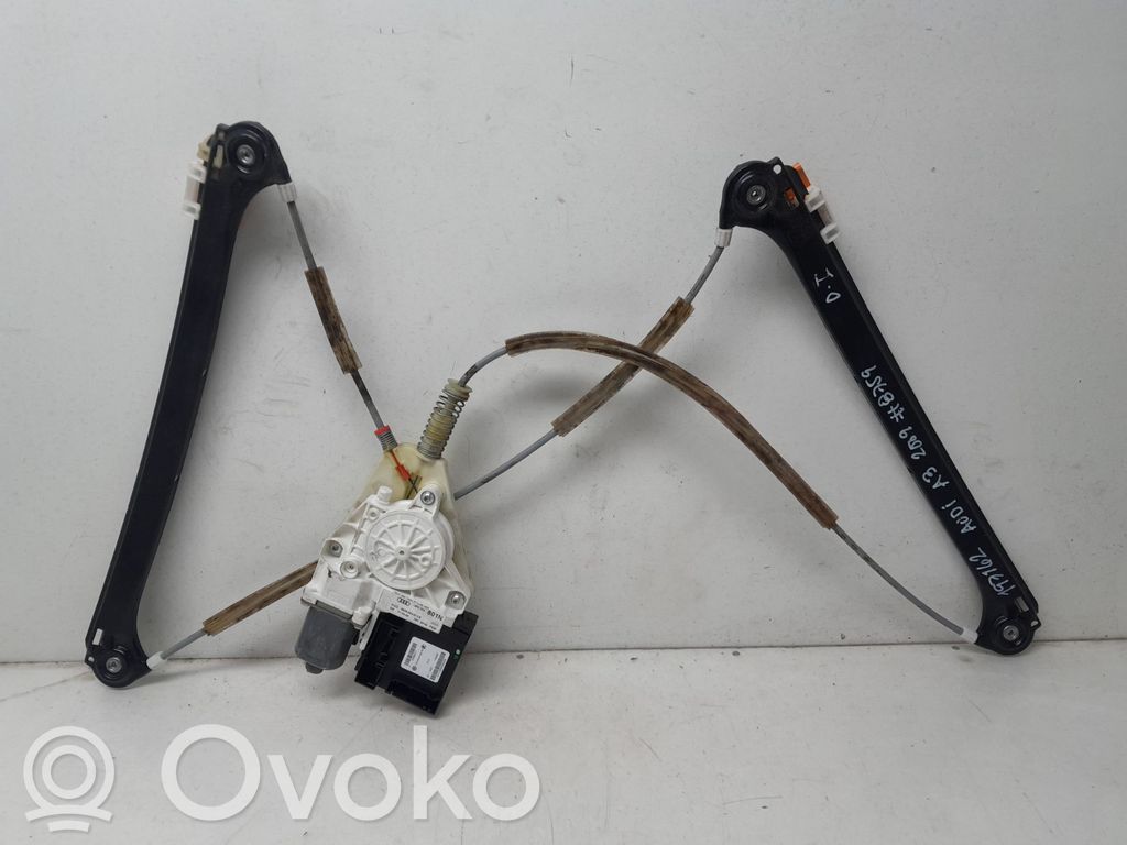 Audi A3 S3 8P Alzacristalli della portiera anteriore con motorino 