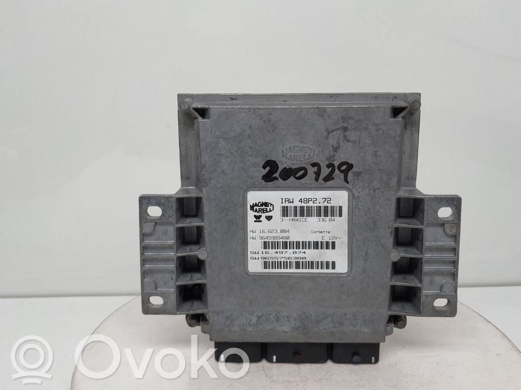 Engine control unit/module   9655756380,200729