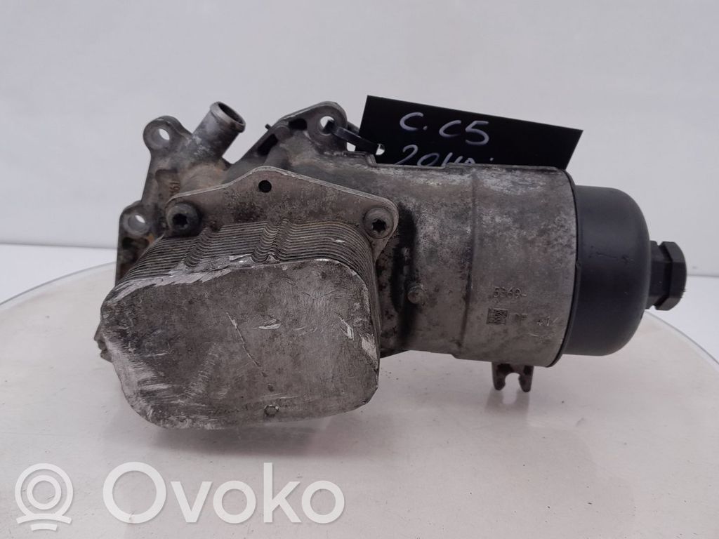 Citroen C5 Mocowanie / uchwyt filtra oleju 