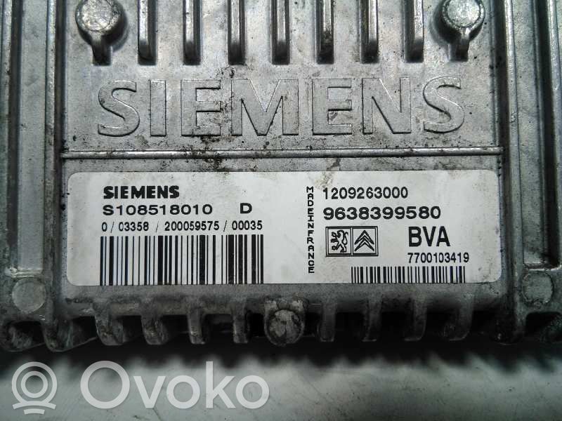Peugeot 206 Sterownik / Moduł skrzyni biegów 
