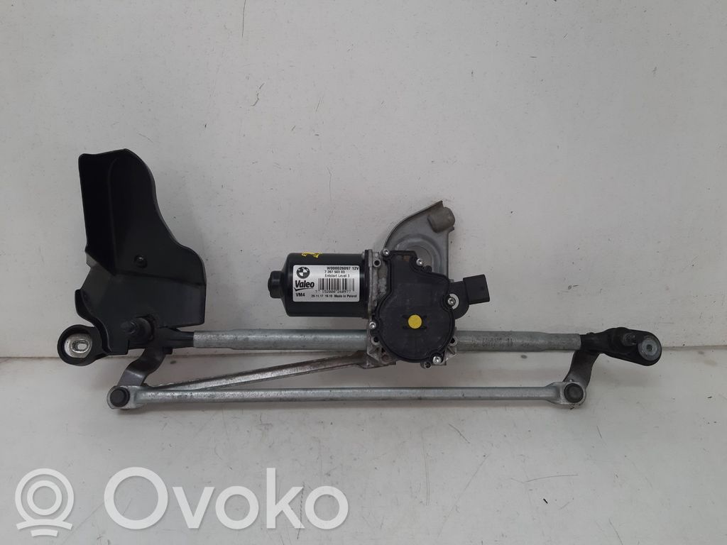BMW 4 F32 F33 Tiranti e motorino del tergicristallo anteriore 