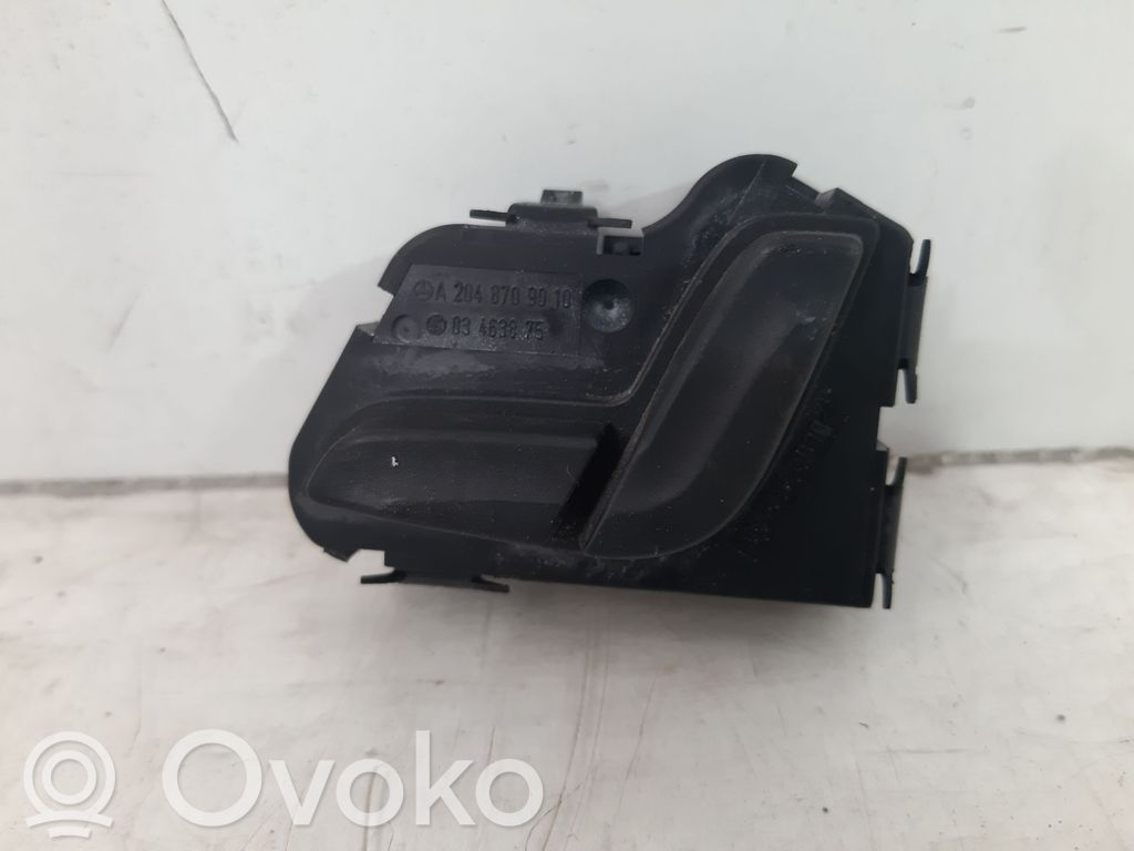 Mercedes-Benz C W204 Interruttore regolazione sedile 