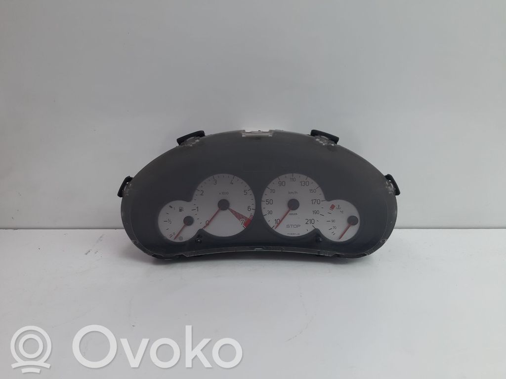Peugeot 206 Vitezometru (grup de instrumente) 