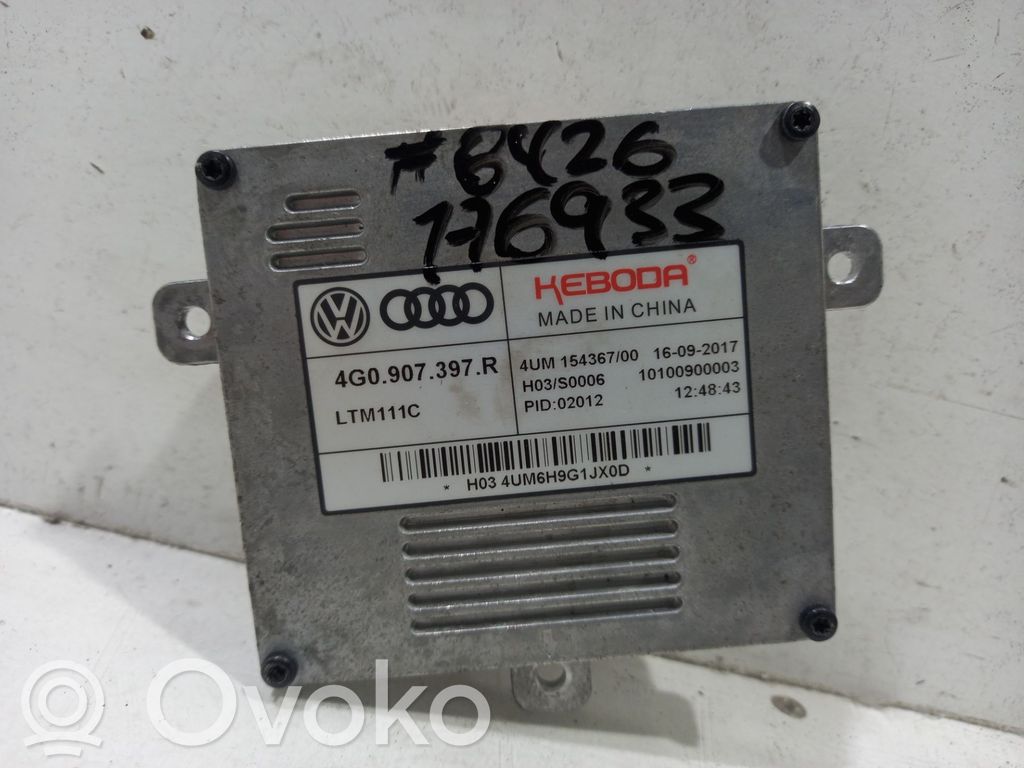 Unidad de control/módulo de los faros xenón   4G0907397R,176933