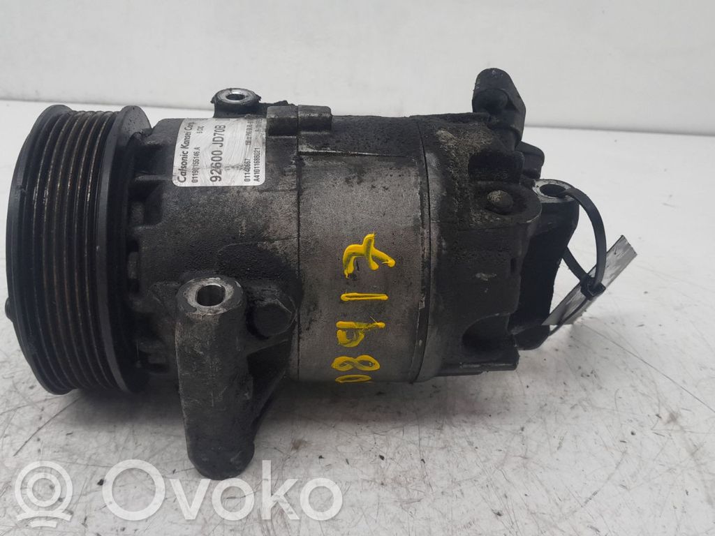 Nissan Qashqai Kompresor / Sprężarka klimatyzacji A/C 