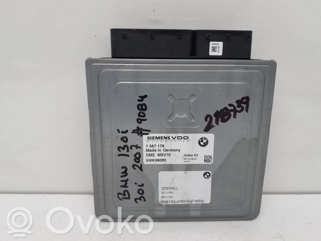 BMW 1 E81 E87 Unidad de control/módulo del motor