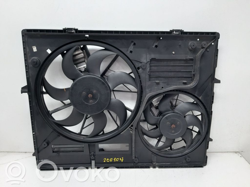 Audi Q7 4L Elektrisks radiatoru ventilators 