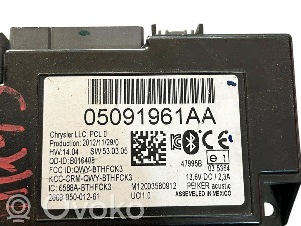 Jeep Compass Bluetooth control unit module 