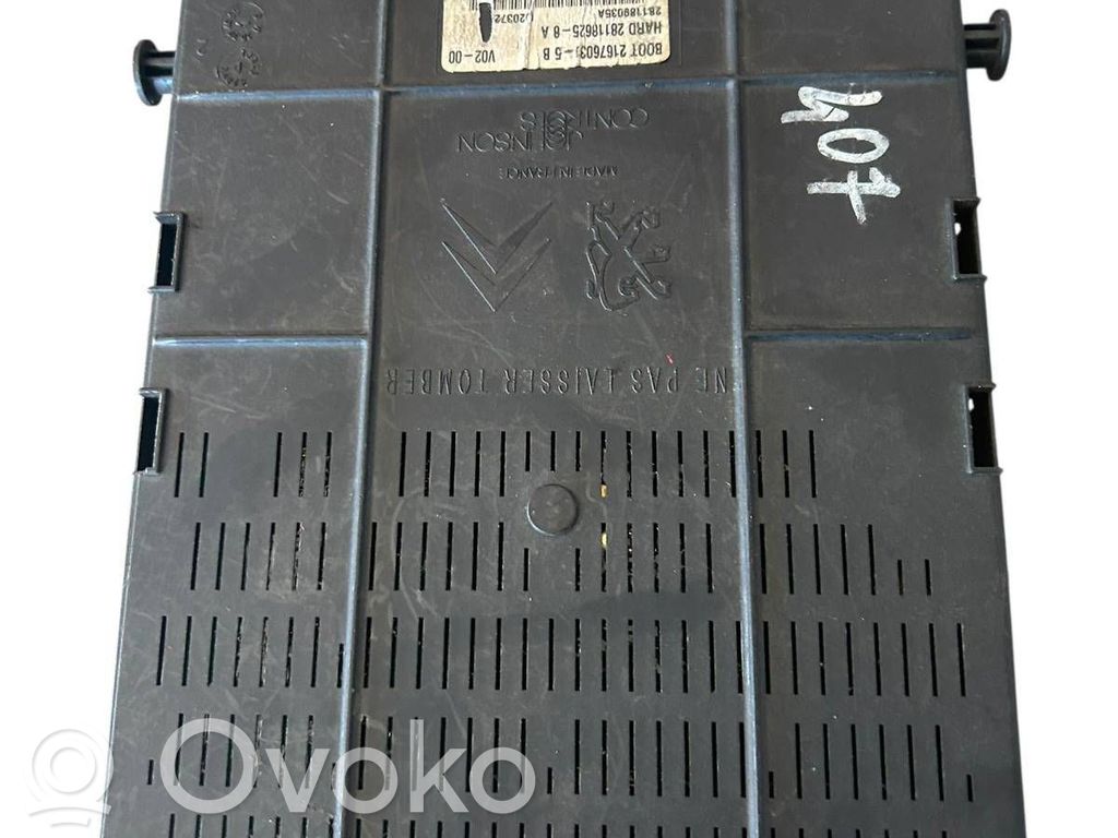 Moduł / Sterownik komfortu   9663510280,BSI2004L02,01251006