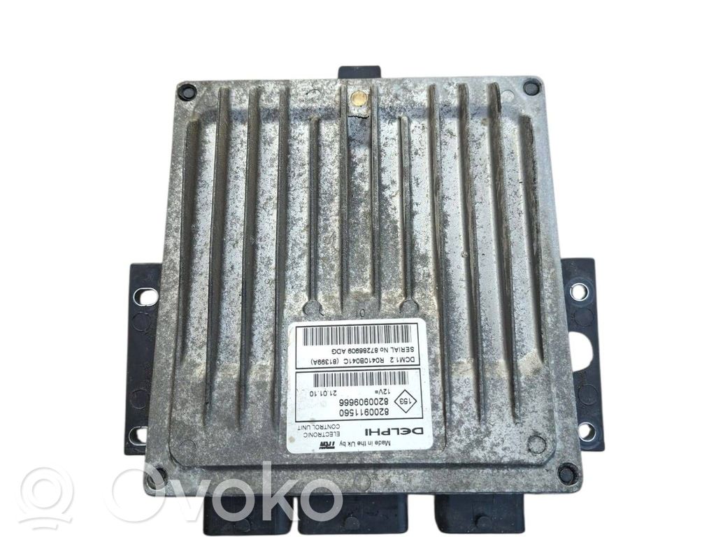 Engine control unit/module   8200911560,R0410B041C,8200909666