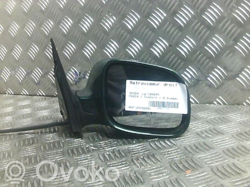Skoda Fabia Mk1 (6Y) Manualne lusterko boczne drzwi przednich 