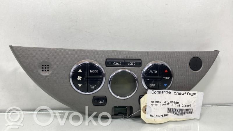 Nissan Note (E11) Climate control unit 