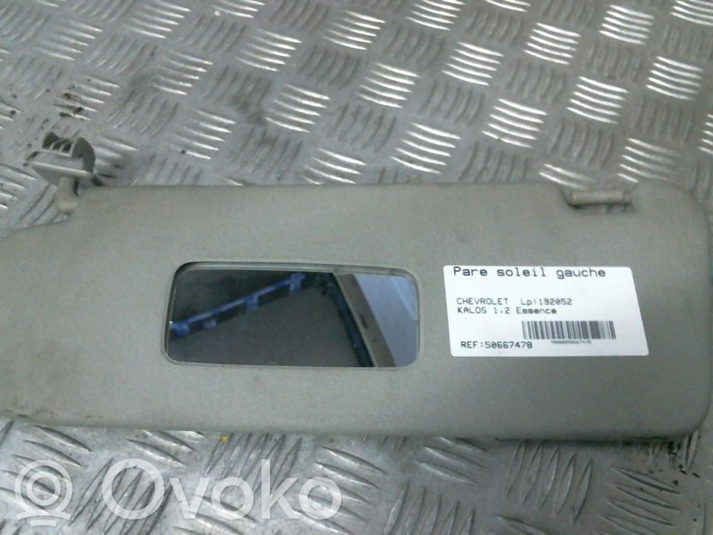 Chevrolet Kalos Sun visor 