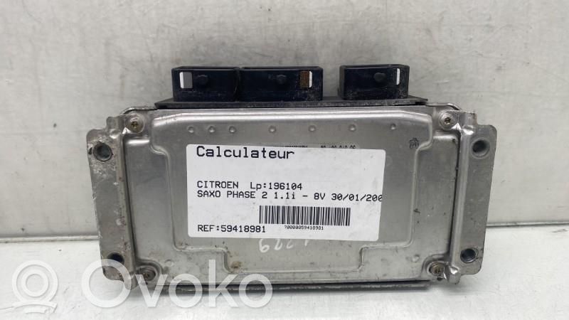 Citroen Saxo Engine control unit/module 
