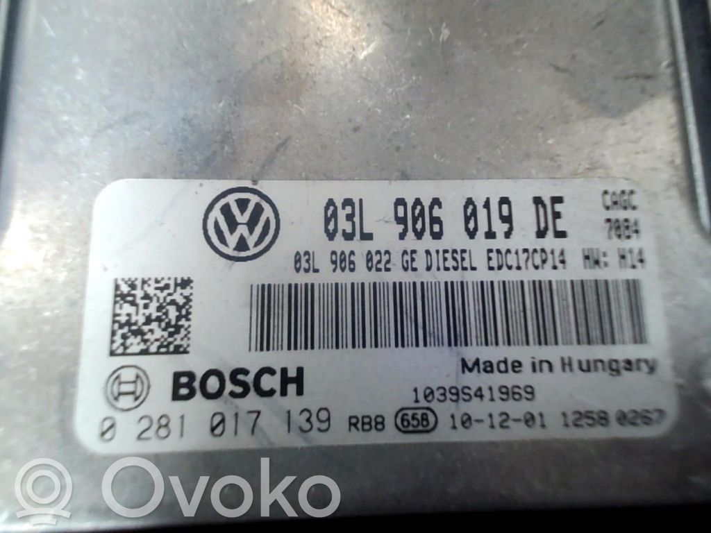 Engine control unit/module   3R0920800EX