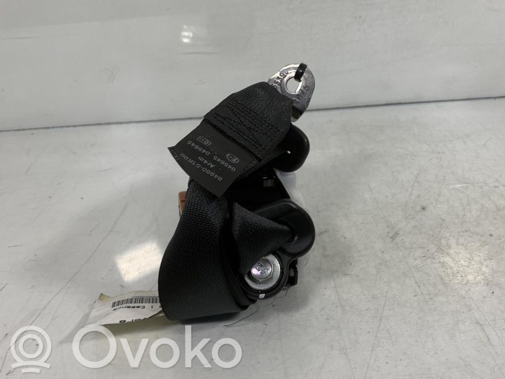 Opel Agila B Cinturón trasero 