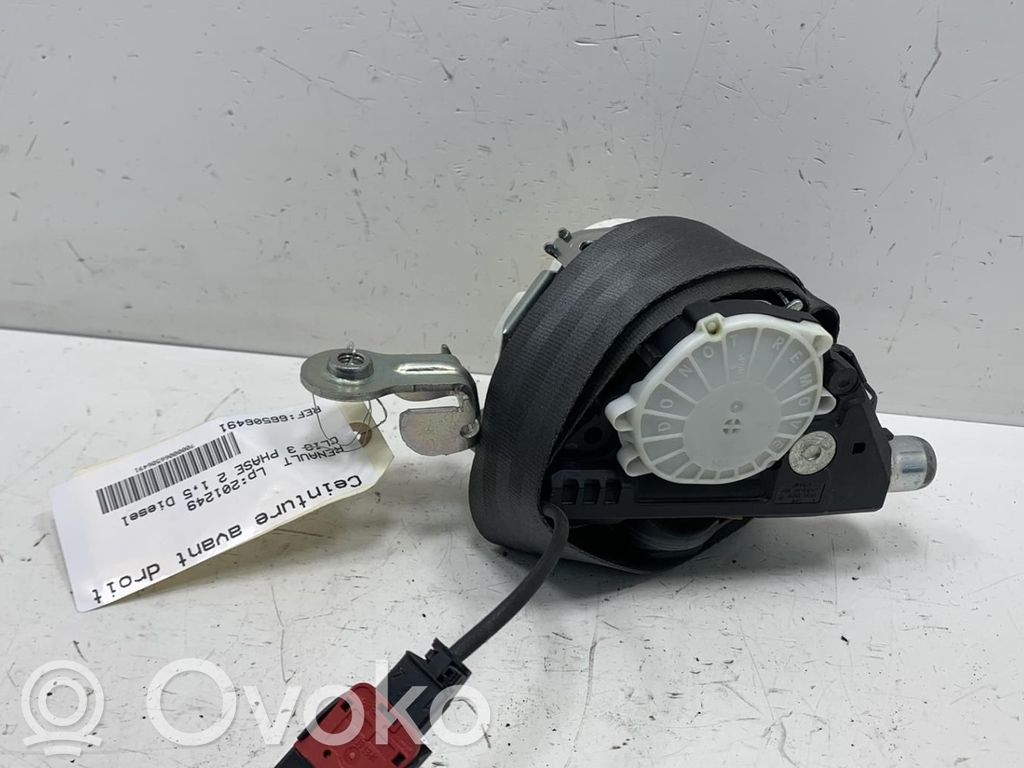 Renault Clio III Hebilla del cinturón delantero 