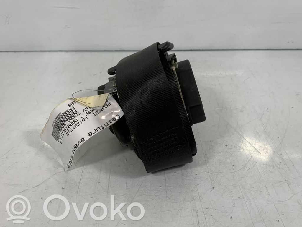 Peugeot 207 Hebilla del cinturón delantero 