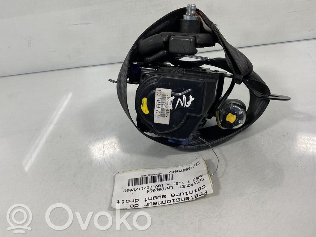 Chevrolet Aveo Hebilla del cinturón delantero 