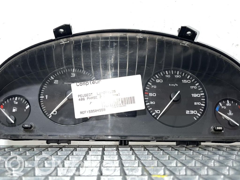 Peugeot 406 Vitezometru (grup de instrumente) 