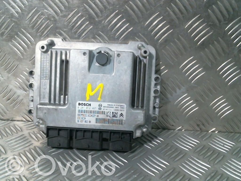 Peugeot 207 Engine control unit/module 