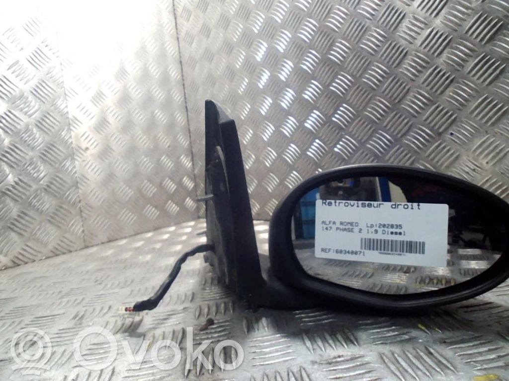 Alfa Romeo 147 Manuaalinen sivupeili 