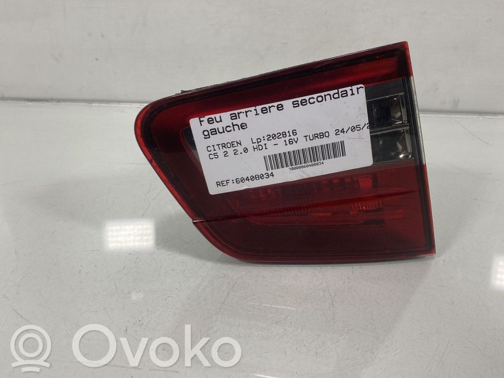 Citroen C5 Tailgate rear/tail lights 