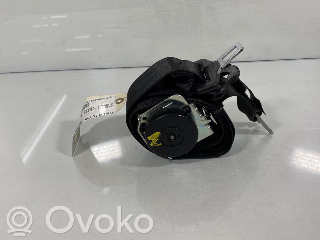 Opel Corsa D Cinturón delantero 