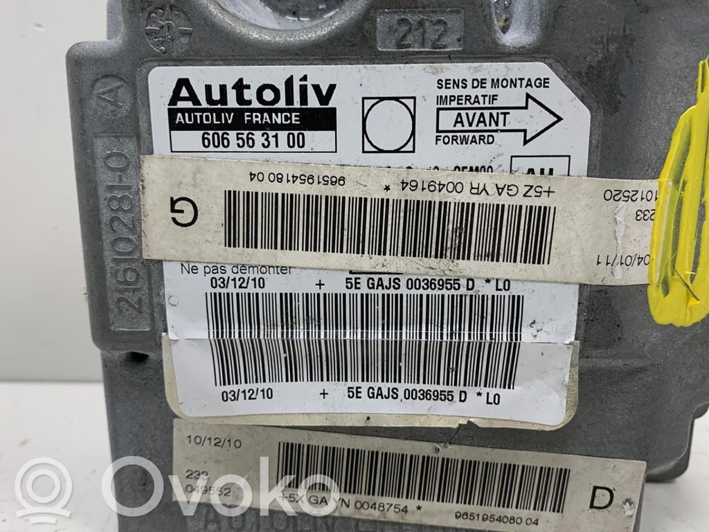 Peugeot 407 Airbag control unit/module 