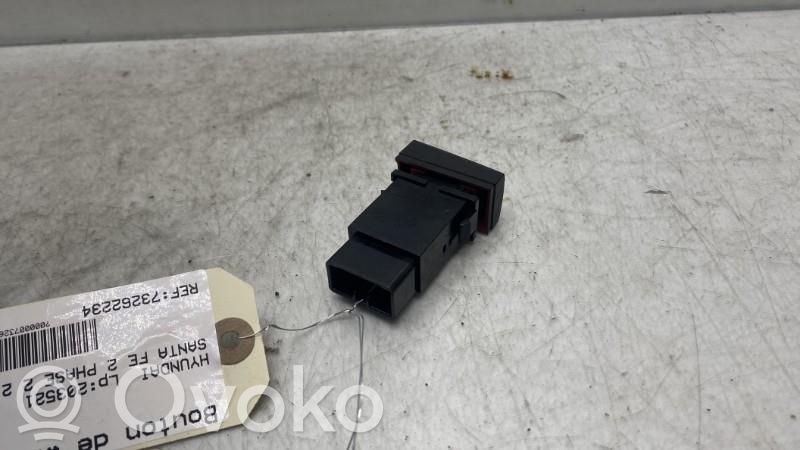 Hyundai Santa Fe Botón interruptor de luz de peligro 