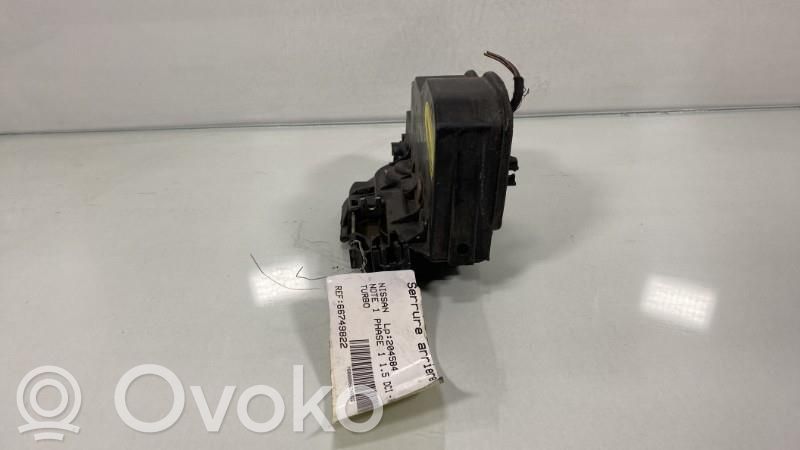 Nissan Note (E11) Galinių durų spyna 
