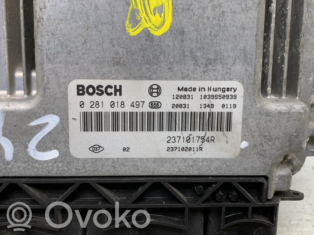Renault Trafic II (X83) Calculateur moteur ECU 