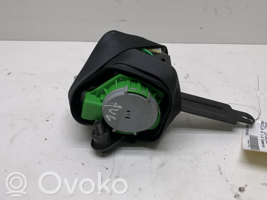 Opel Agila B Hebilla del cinturón delantero 