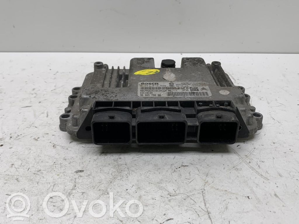 Peugeot 206+ Engine control unit/module 