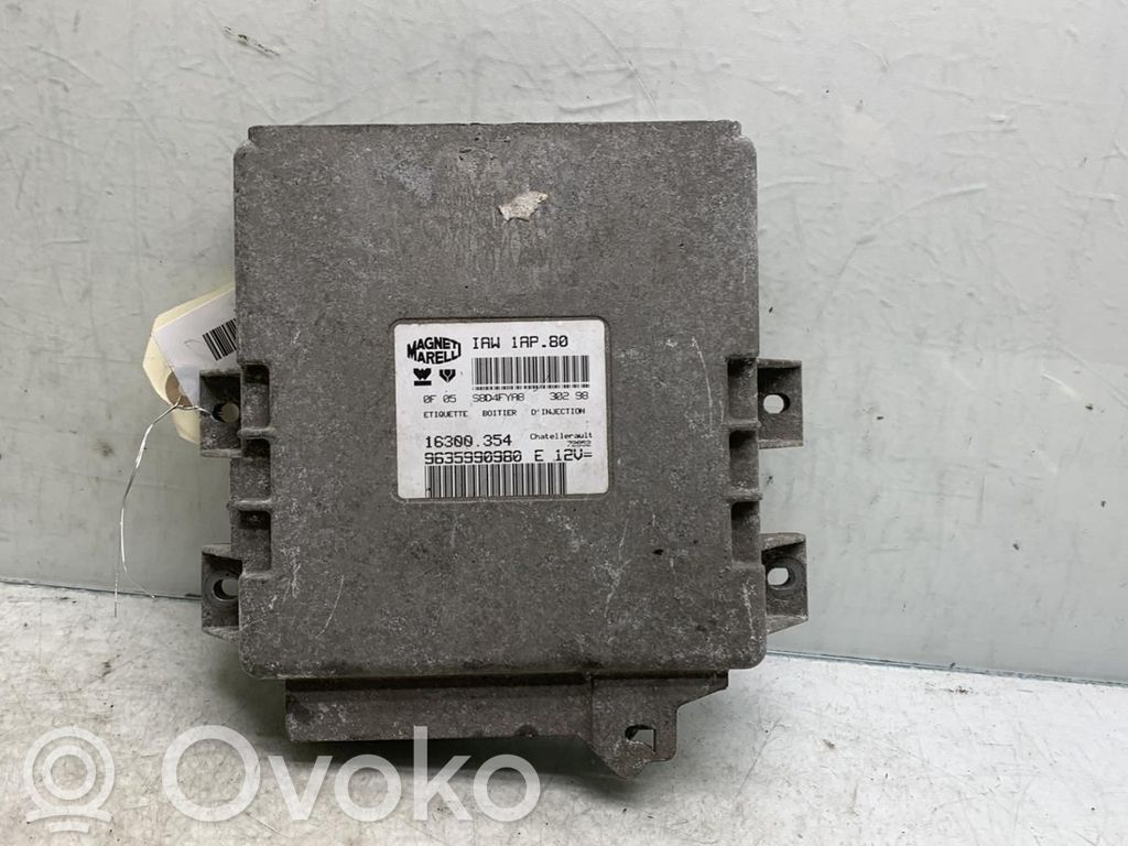 Peugeot 206 Unidad de control/módulo del motor 