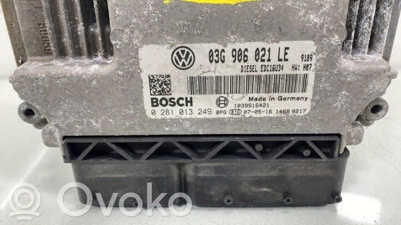 Skoda Octavia Mk2 (1Z) Unitate/modul de control motor